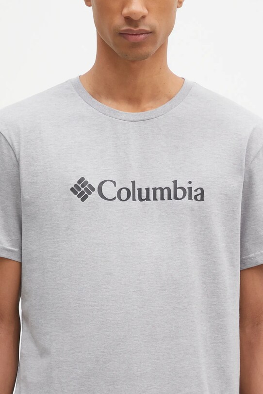 Tričko Columbia CSC Basic Logo šedá 168005339