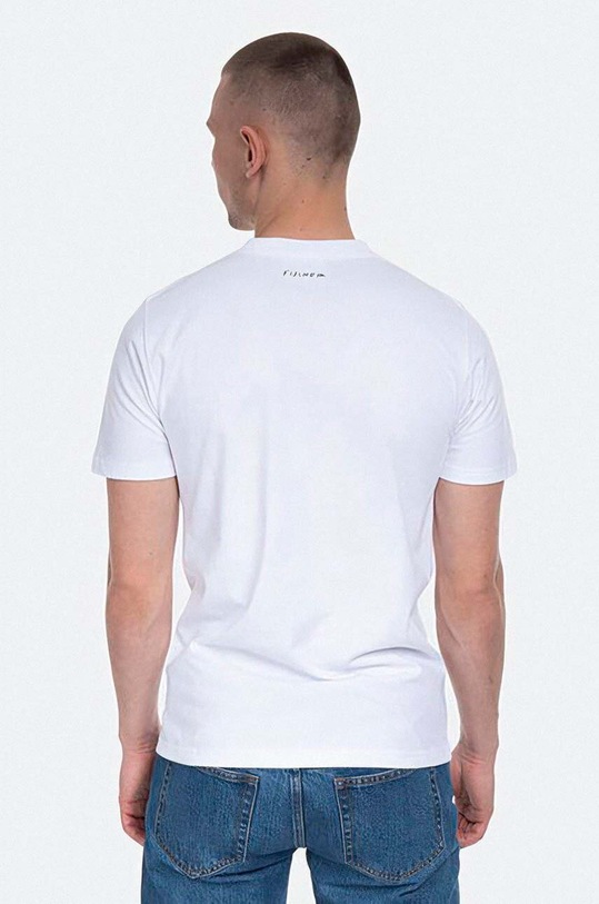 Clothing Norse Projects cotton t-shirt x Jeremie Fischer N01.0507.0001 white