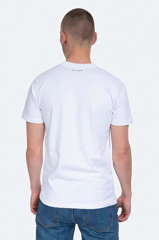Clothing Norse Projects cotton t-shirt x Jeremie Fischer N01.0508.0001 white