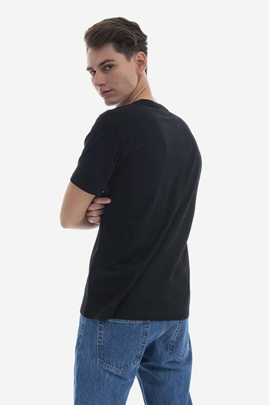 Odzież Norse Projects t-shirt bawełniany N01.0559.9999 czarny