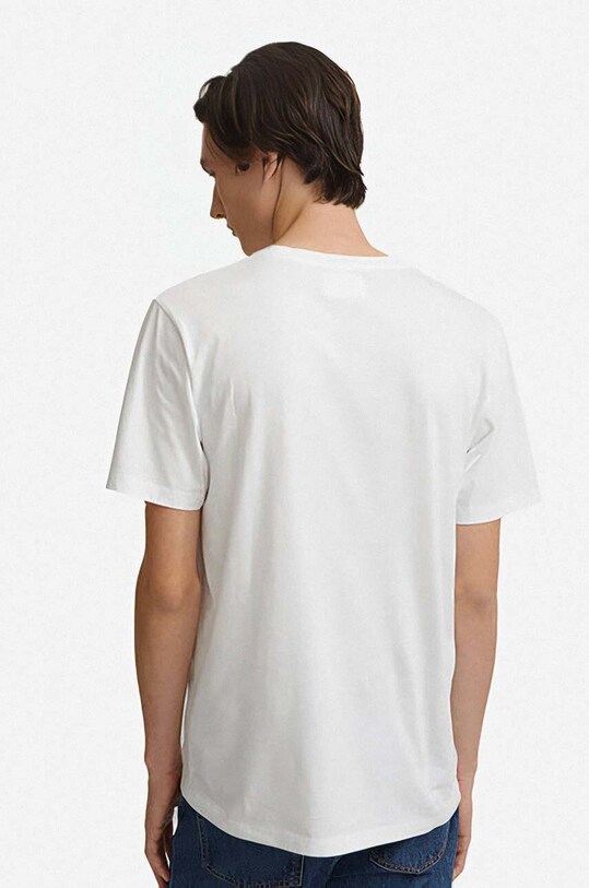 Bavlněné tričko Wood Wood x Garfield 30045700.2222 bílá AA00