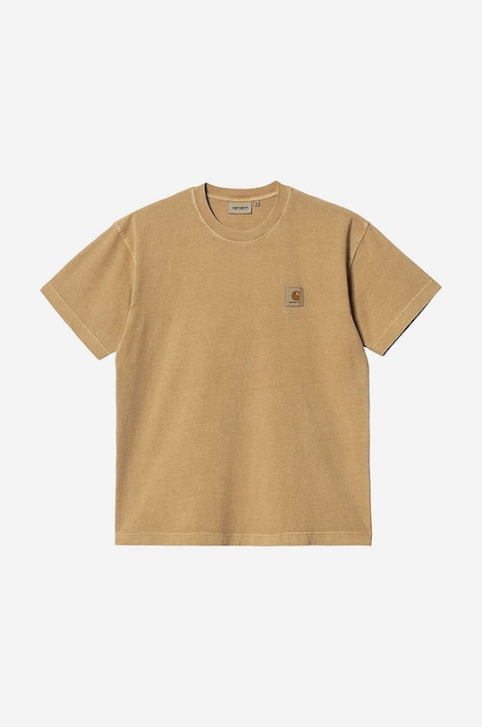 Clothing Carhartt WIP cotton t-shirt I029949.DUSTY.H.BR brown