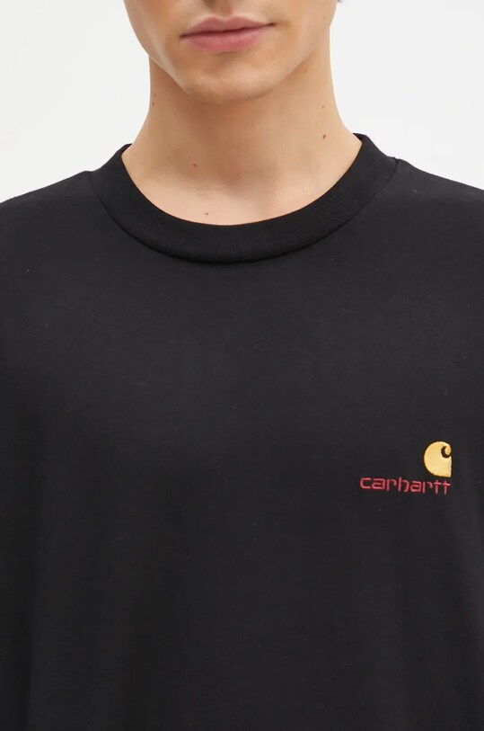 Carhartt WIP cotton longsleeve top black I029955.89XX