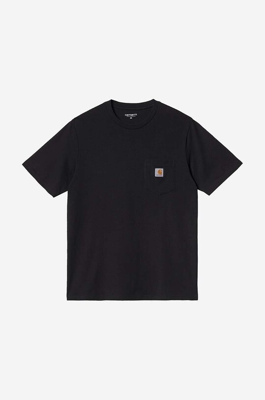 Бавовняна футболка Carhartt WIP I030434.BLACK