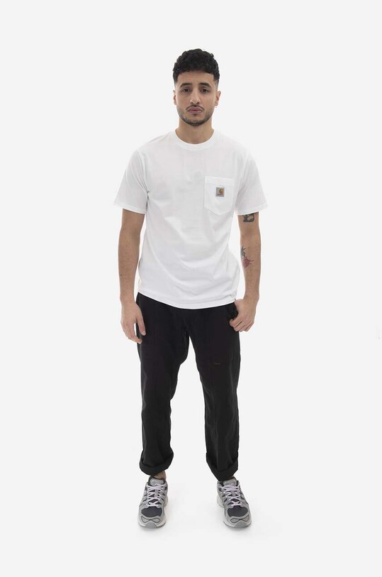 Carhartt WIP tricou din bumbac I030434.02XX alb