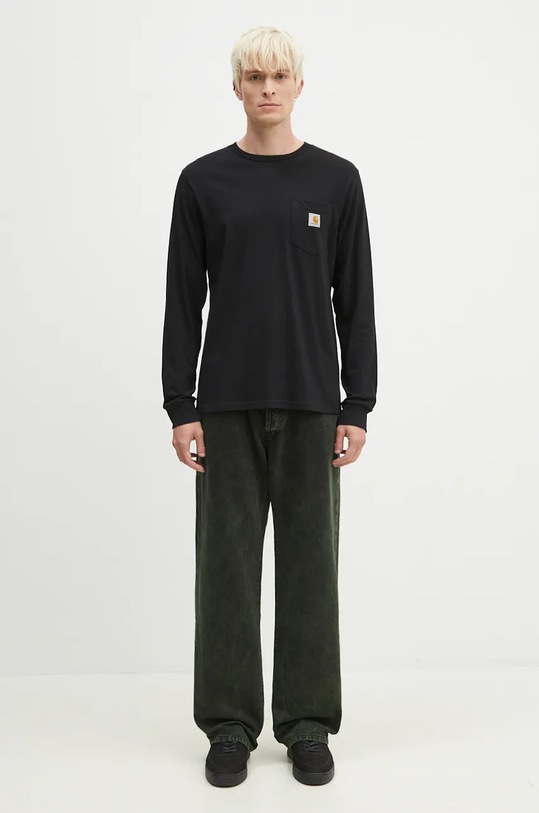 Carhartt WIP longsleeve bawełniany L/S Pocket T-Shirt I030437.89XX