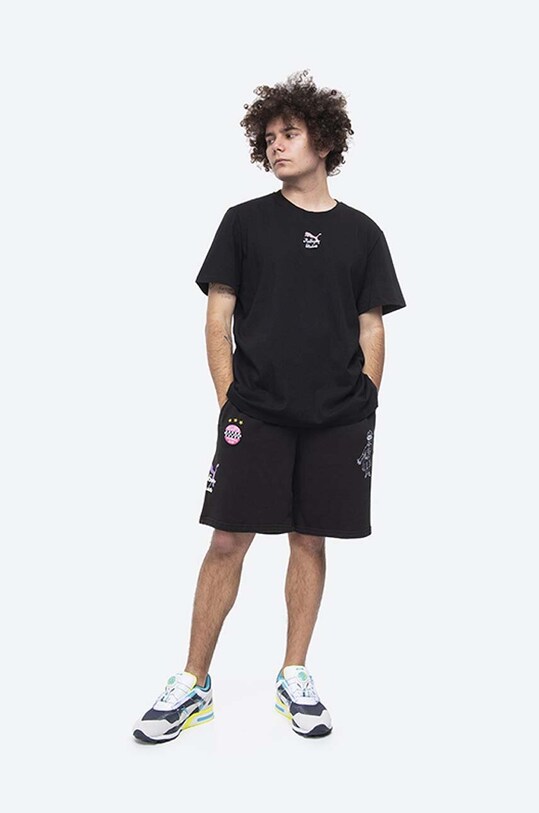 Puma cotton t-shirt x Kidsuper Studio 530410.01 black AA00