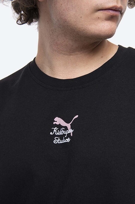 Puma cotton t-shirt x Kidsuper Studio black 530410.01