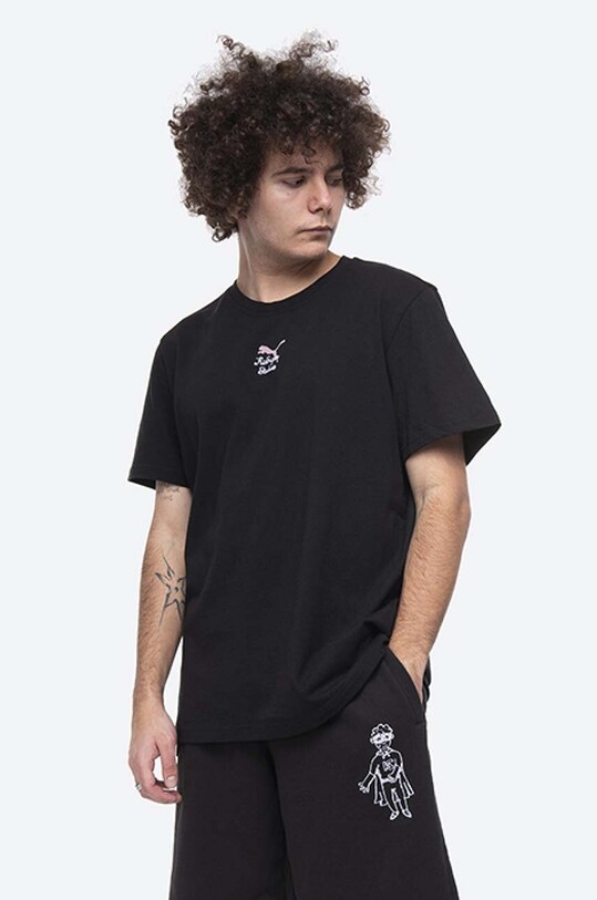 Puma cotton t-shirt x Kidsuper Studio 530410.01