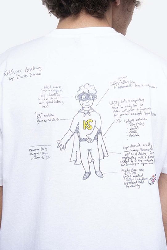 Puma cotton t-shirt x Kidsuper Studio 530410.02 white