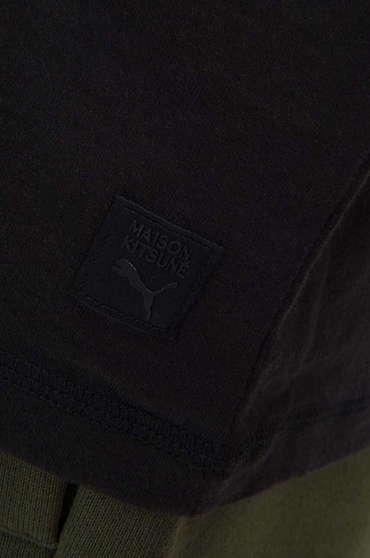 Puma t-shirt in cotone x MAISON KITSUNÉ nero 532328.01
