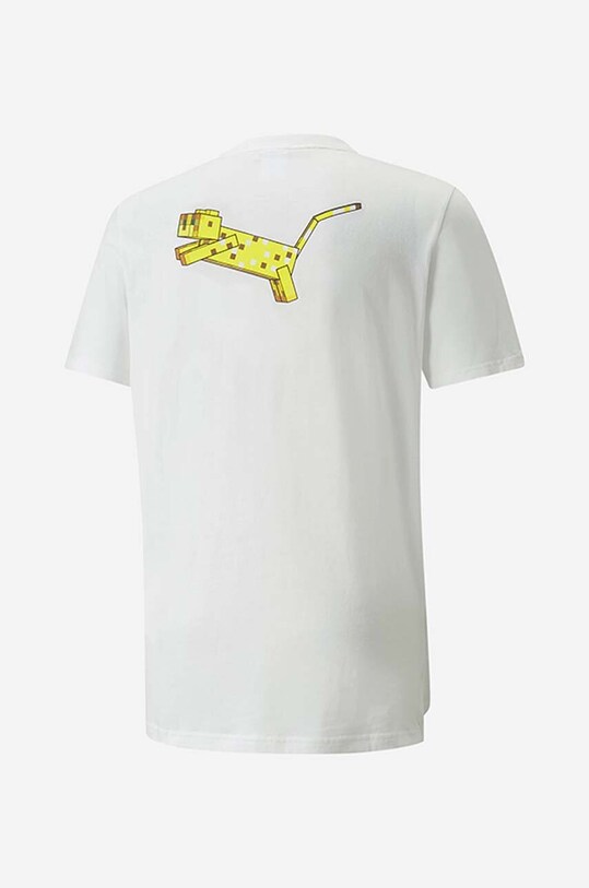 Puma cotton t-shirt x Minecraft white 534374.02