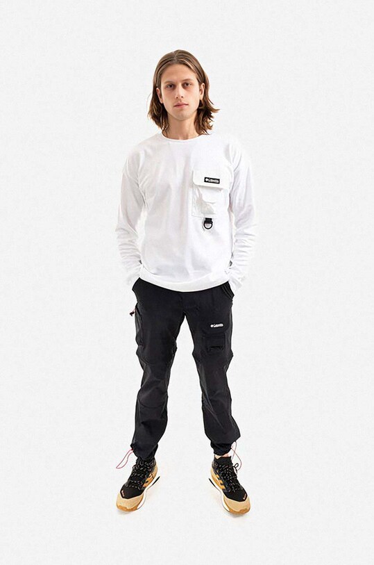 Columbia longsleeve Field Creek Doubleknit Long Sleeve 1993233 biały AA00