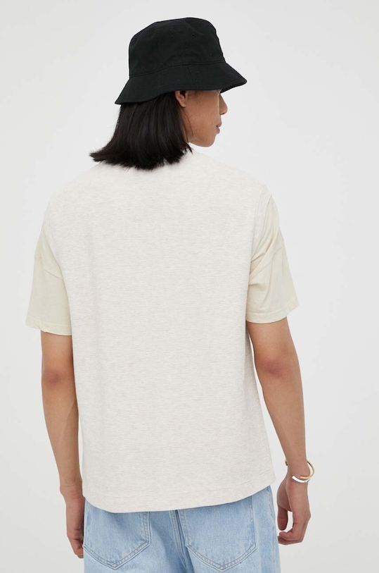 Odzież American Vintage t-shirt MZAO01A beżowy