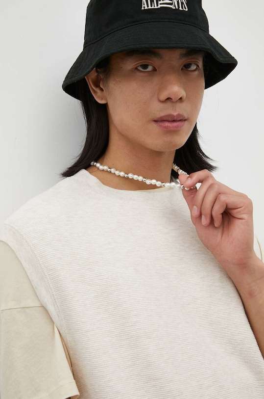 Kratka majica American Vintage bež MZAO01A