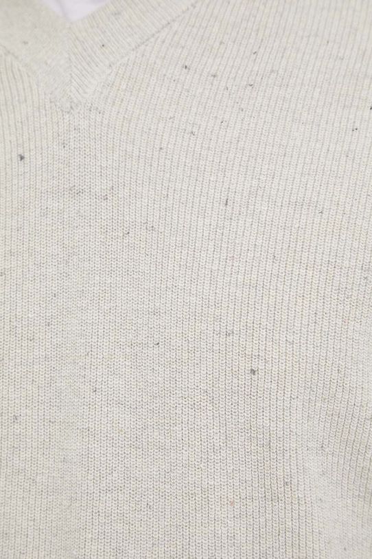 American Vintage sweter MDOZ18A beżowy
