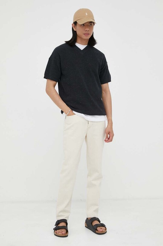 Свитер American Vintage MDOZ18A чёрный AA00