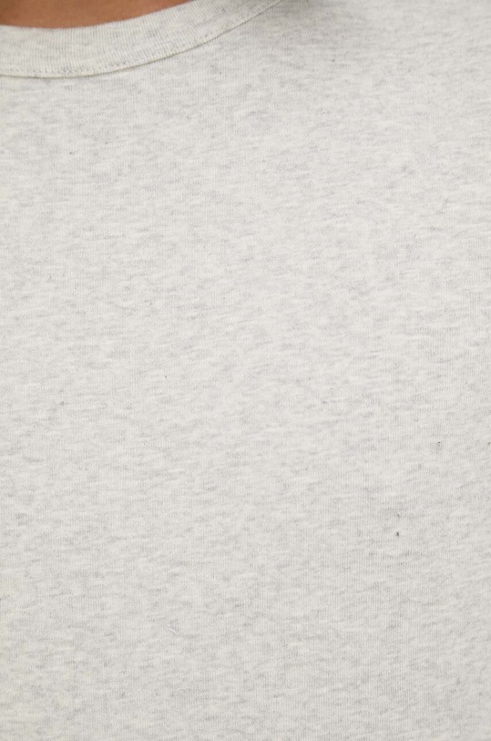 American Vintage t-shirt bawełniany MBOZ02A szary