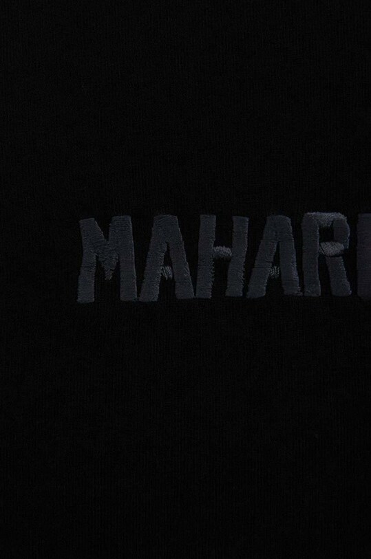 Хлопковый лонгслив Maharishi 4094.BLACK чёрный