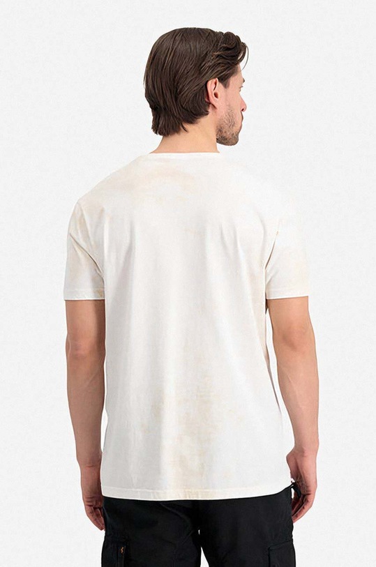 Alpha Industries cotton T-shirt Nose Art T-shirt 106520.300 beige AA00
