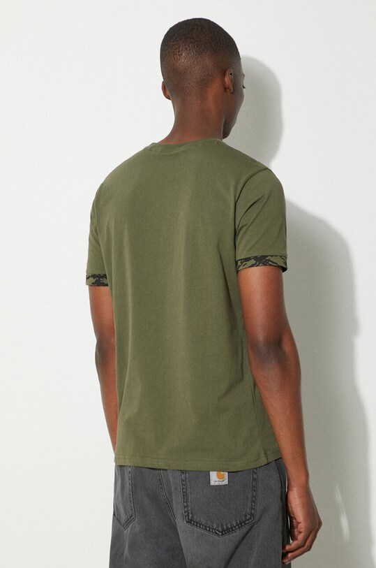 Alpha Industries tricou din bumbac 106509.634 verde AA00