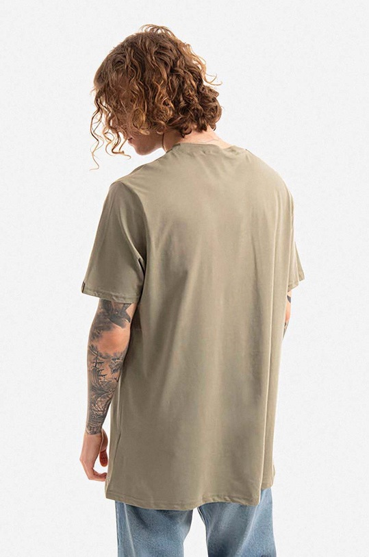 Alpha Industries t-shirt in cotone Alpha Label T 2 Pack verde 118534.642