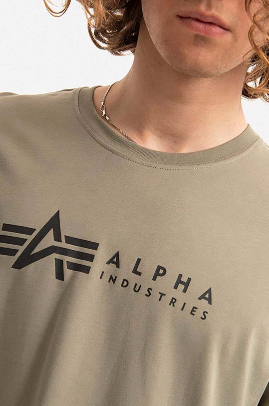 Alpha Industries t-shirt in cotone Alpha Label T 2 Pack 118534.642