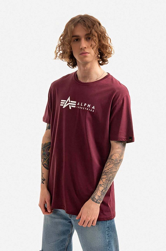 Alpha Industries t-shirt in cotone Alpha Label T 2 Pack 118534.642