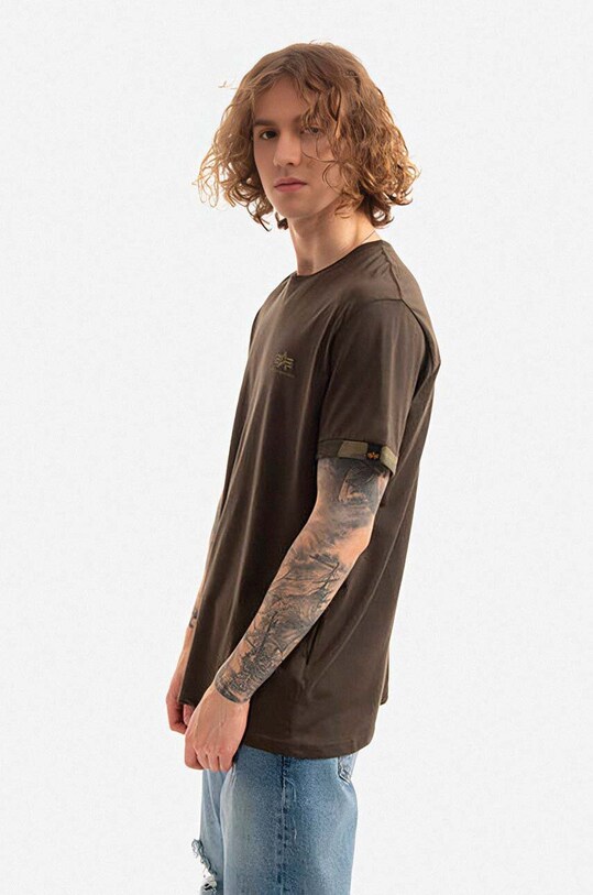 Βαμβακερό μπλουζάκι Alpha Industries 106509.415
