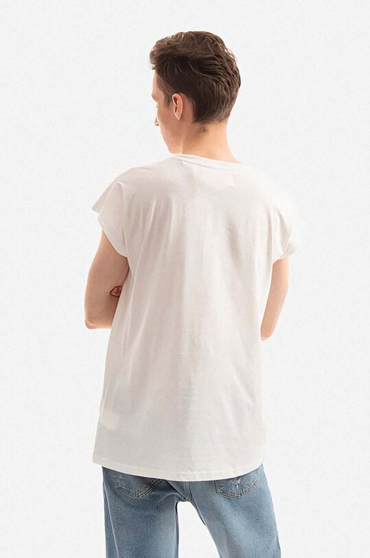 Îmbrăcăminte Alpha Industries tricou din bumbac 118530.626 alb