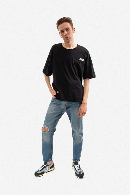 Alpha Industries t-shirt bawełniany 118532.649 czarny AA00