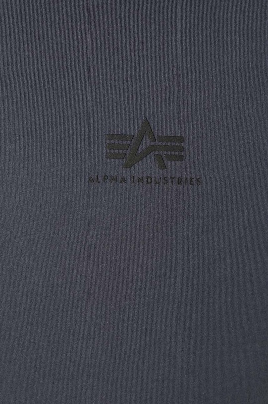 Alpha Industries cotton T-shirt Backprint 128507.412