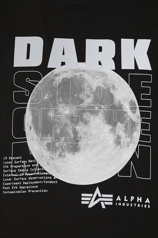Alpha Industries cotton t-shirt 108510.285 black