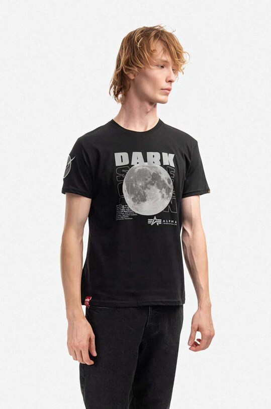Хлопковая футболка Alpha Industries 108510.285