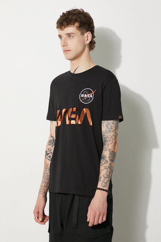 Clothing Alpha Industries cotton t-shirt 178501.209 black