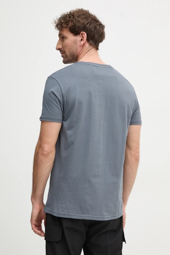 Дрехи Памучна тениска Alpha Industries Basic T-Shirt 100501.412 сив