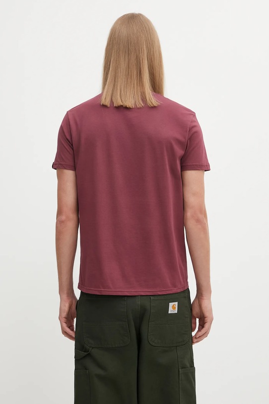 Clothing Alpha Industries cotton t-shirt Basic T-Shirt 100501.184 maroon