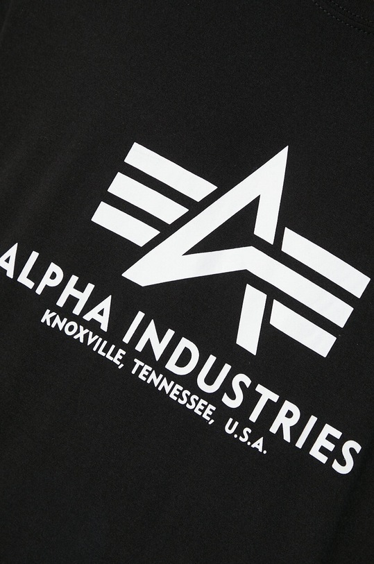 Alpha Industries cotton T-shirt Basic 100501.03 black