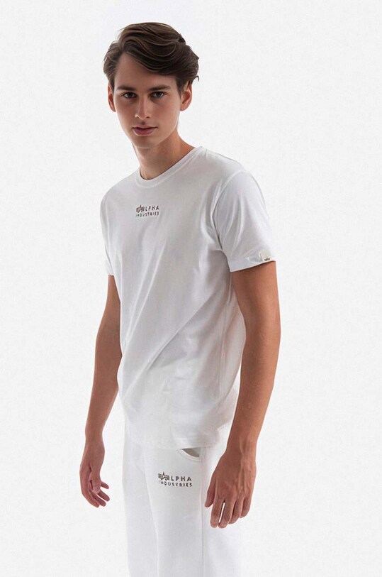 Bavlnené tričko Alpha Industries 118529.626
