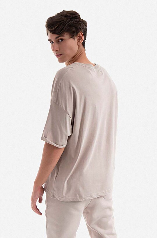 Oblečenie Bavlnené tričko Alpha Industries 118532.627 béžová