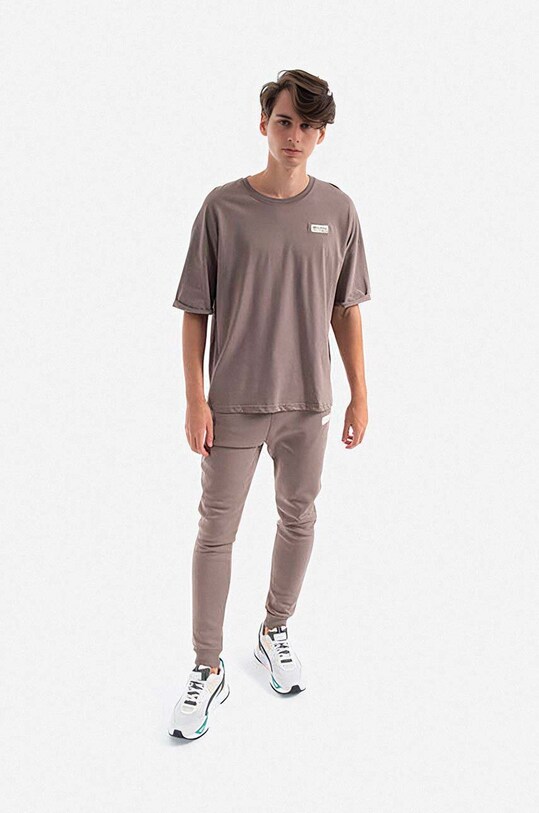 Alpha Industries cotton t-shirt 118532.628 gray AA00