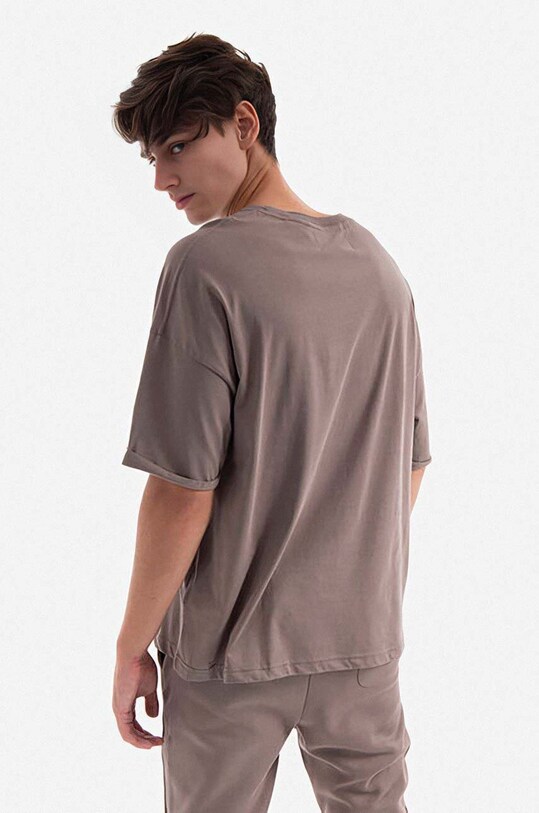 Clothing Alpha Industries cotton t-shirt 118532.628 gray