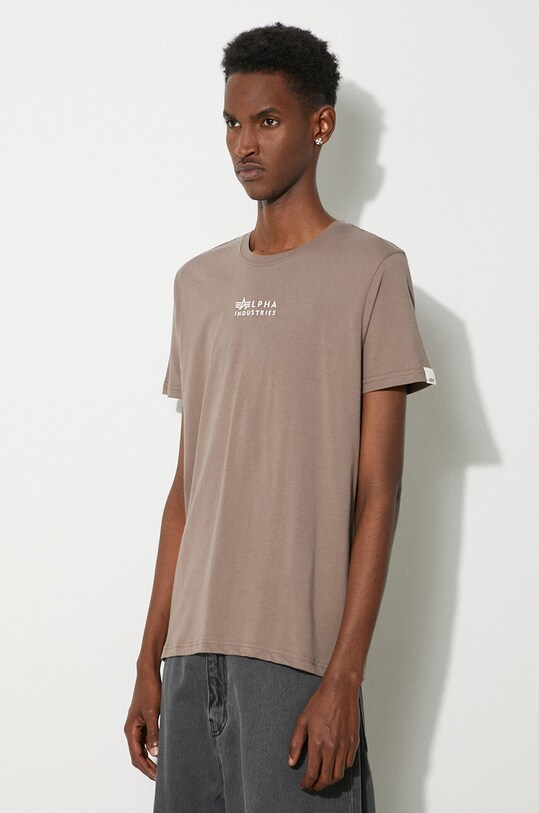 Alpha Industries tricou din bumbac gri 118529.628