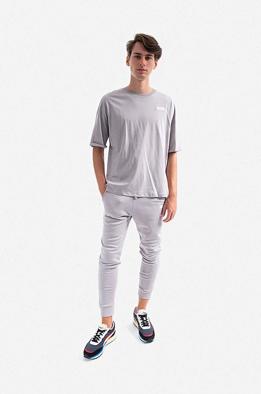 Alpha Industries t-shirt bawełniany 118532.643 szary AA00