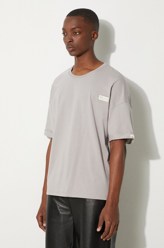 Clothing Alpha Industries cotton t-shirt 118532.643 gray