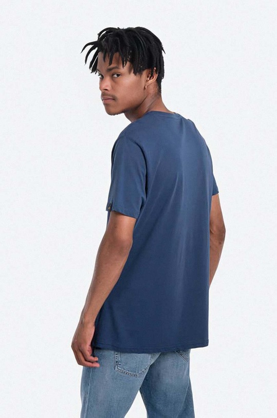 Clothing Alpha Industries cotton T-shirt Basic T-Shirt 100501.435 blue