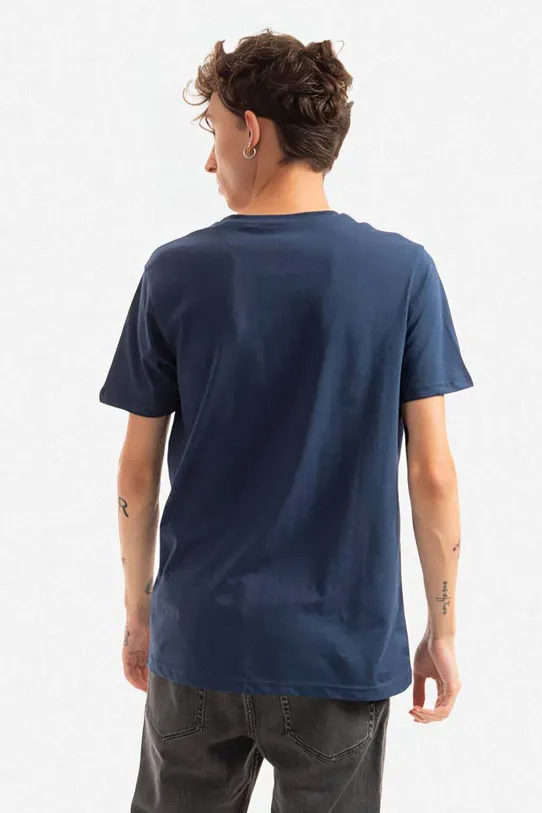 Abbigliamento Alpha Industries t-shirt in cotone Basic T Small Logo 188505.435 blu navy