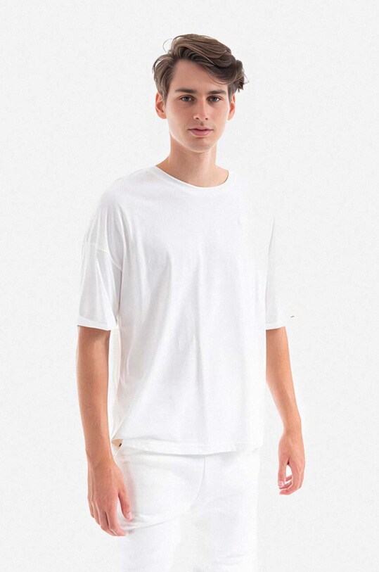 Alpha Industries t-shirt bawełniany beżowy 118532.626