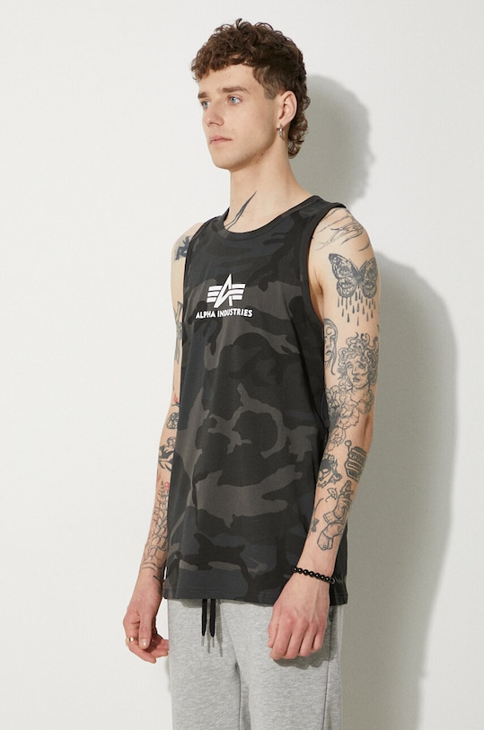 Alpha Industries tricou din bumbac gri 126566C.125