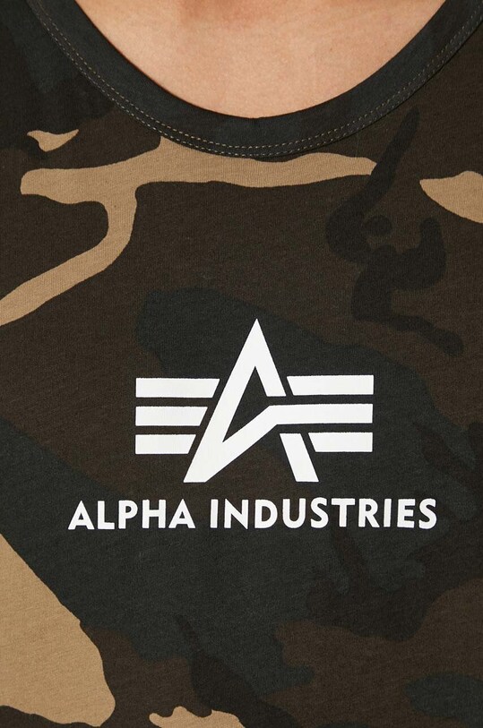 Βαμβακερό μπλουζάκι Alpha Industries 126566C.408